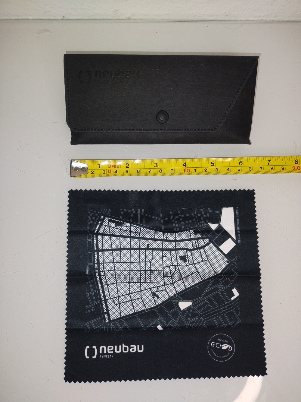 Bundle 3🎉 Items $10-Black Eyewear Case with Black Microfiber Cleaning Cloth